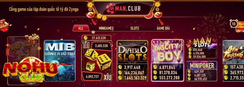 Game diablo slot Man Club tại sân chơi