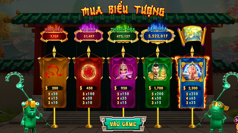 Nhiều biểu tượng đặc biệt tại slot Zowin