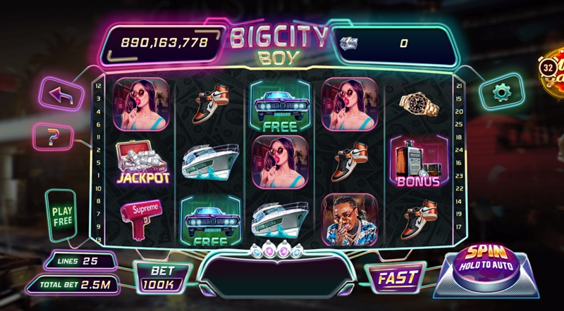 Slot phong cách đô thị BigCity Boy