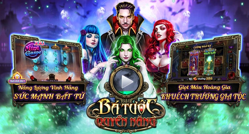 Không gian quý tộc slot Bác tước quyền năng RikVip