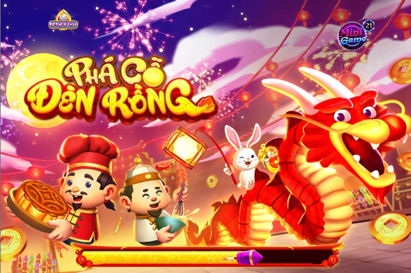 Vui trung thu với slot Phá cỗ đèn rồng RikVip