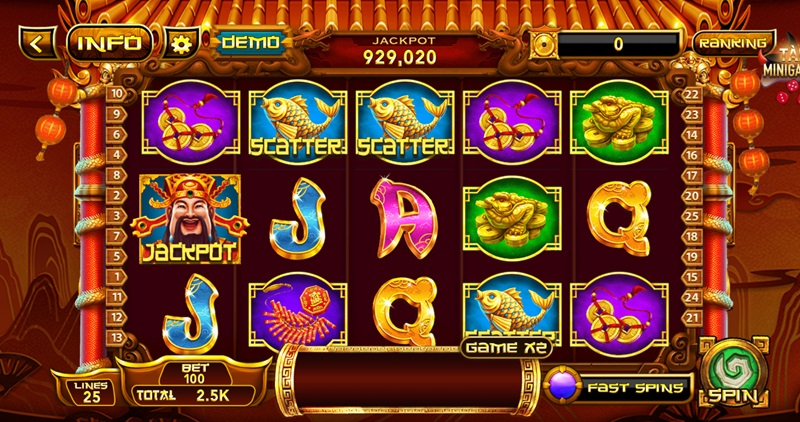 Khai thác hình tượng Thần tài vào game slot Gemwin