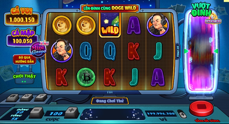 Chinh phục mặt trăng trong slot RikVip